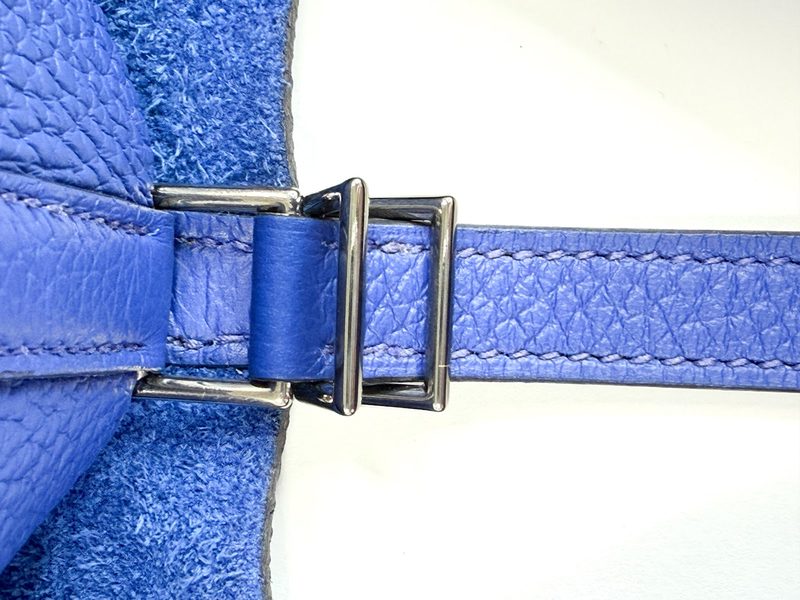 ピコタンロック18 PM トリヨンクレマンス ブルーエレクトリック シルバー金具 10枚目