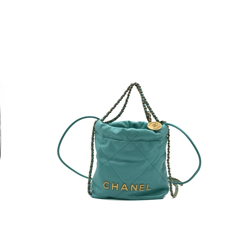 シャネル シャネル22 ミニ 中古 鑑定済み